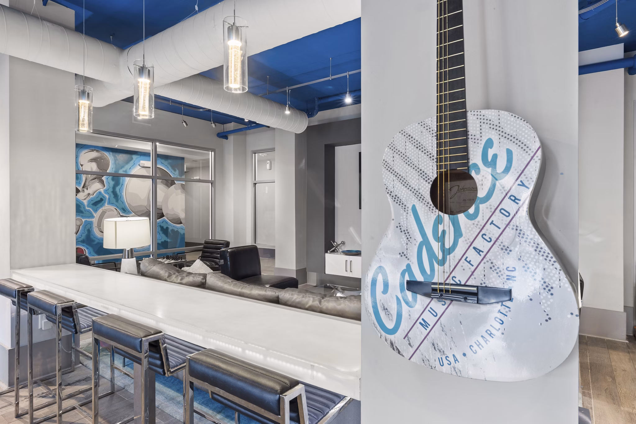 clubhouse at Cadence Music Factory Apartments