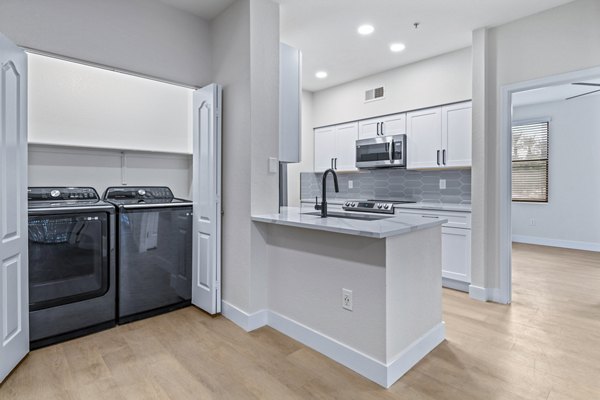 laundry room at Haven at Midtown Apartments