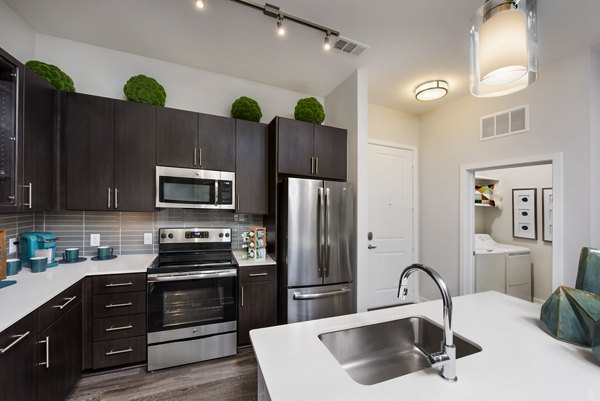 Kitchen at Overture Barrett Apartments