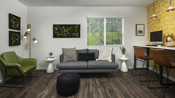 Vista at Trappers Glen: Modern clubhouse with luxury amenities for residents