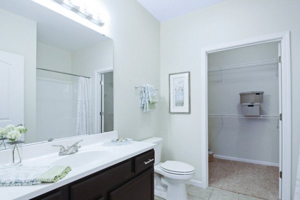 bathroom at The Standard at White House Apartments  