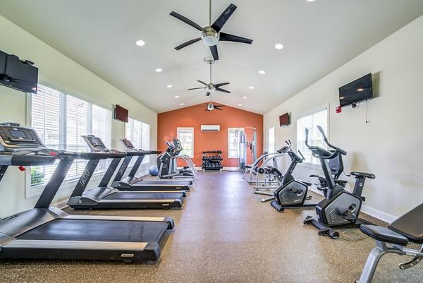 fitness center at The Standard at White House Apartments