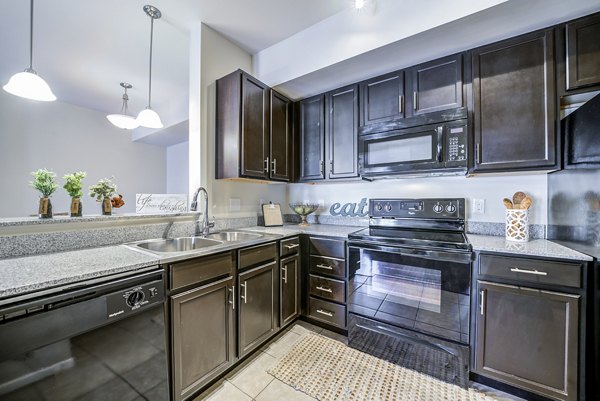 kitchen at The Standard at White House Apartments