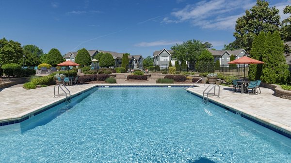 pool at The Weathersby at Station Circle Apartments 