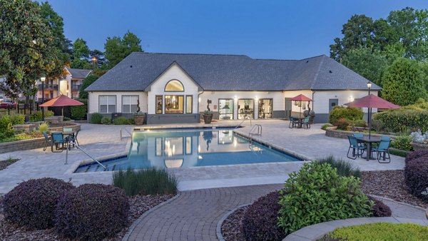 pool at The Weathersby at Station Circle Apartments 