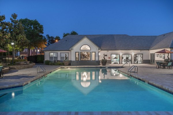 pool at The Weathersby at Station Circle Apartments 