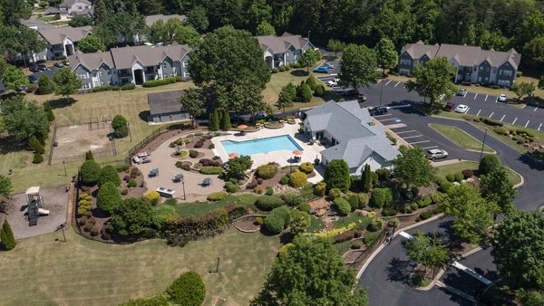 The Weathersby at Station Circle: Elegant view, luxury Greystar apartments in prime Charlotte, NC.