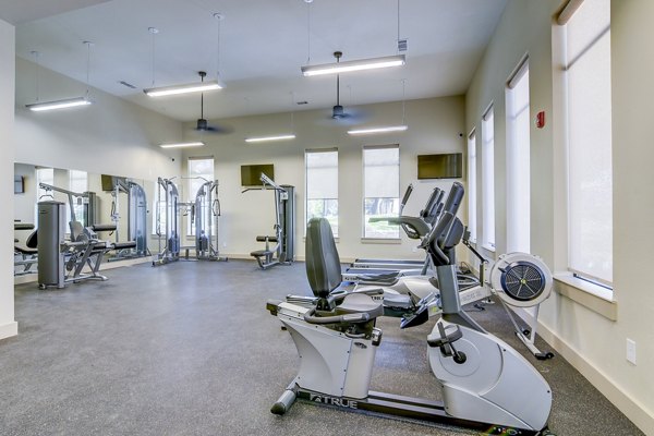 fitness center at Rustico Apartments