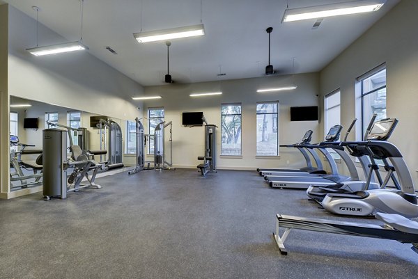 fitness center at Rustico Apartments