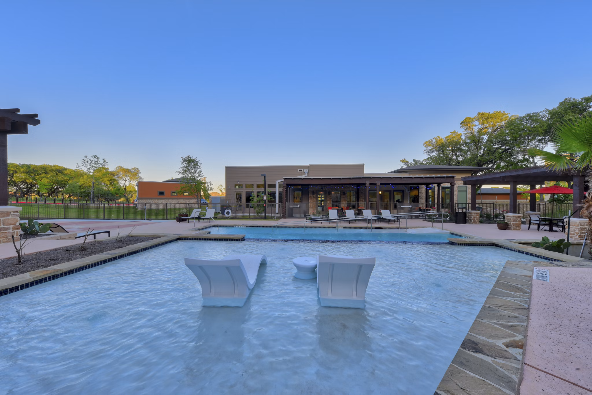 pool at Rustico Apartments