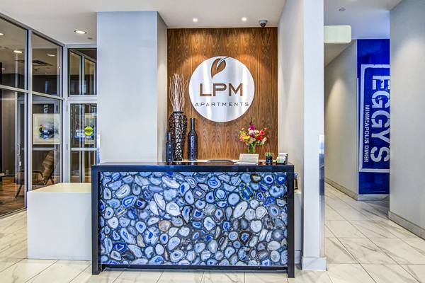 clubhouse/lobby at LPM Apartments