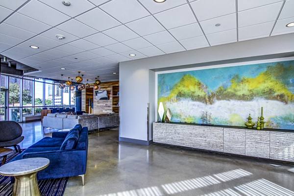 clubhouse/lobby at LPM Apartments