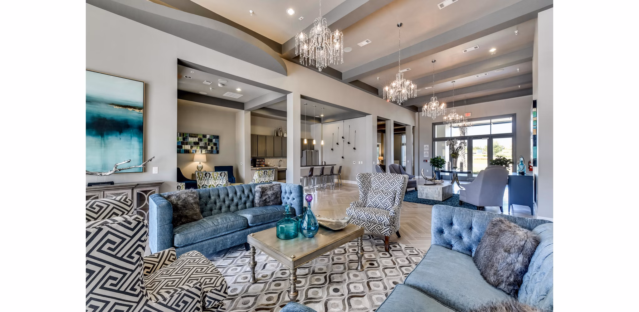 clubhouse at Lantower Techridge Apartments