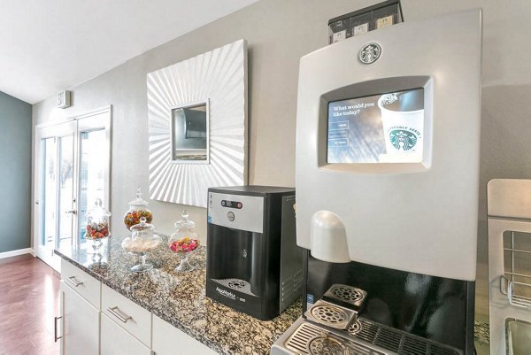 Modern clubhouse featuring elegant design at Magnolia Ridge Apartments