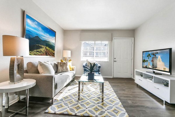 living room at Magnolia Ridge Apartments