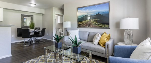 living room at Magnolia Ridge Apartments