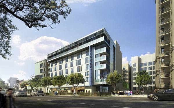 rendering at Topaz Apartments