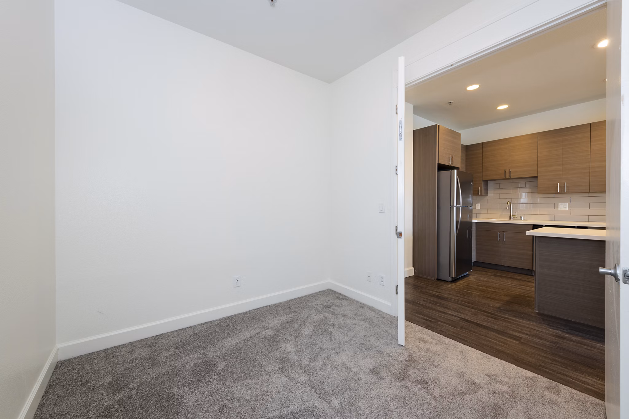 Modern bedroom with stylish decor at 1122 U Apartments, part of Greystar's luxury apartment offerings in a prime urban location