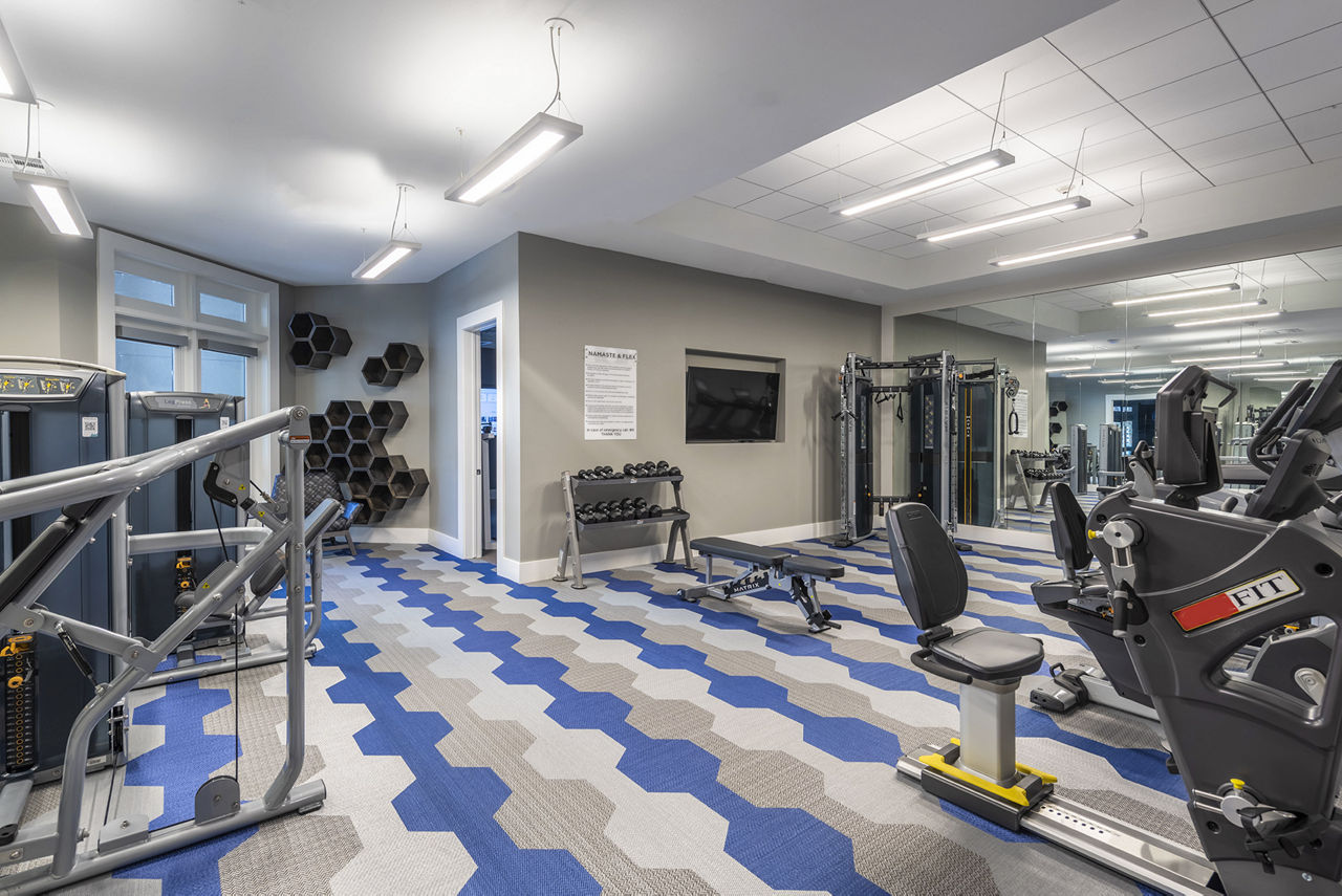 Gym at Overture Domain 55+ Active Adult Apartments (1 of 2)