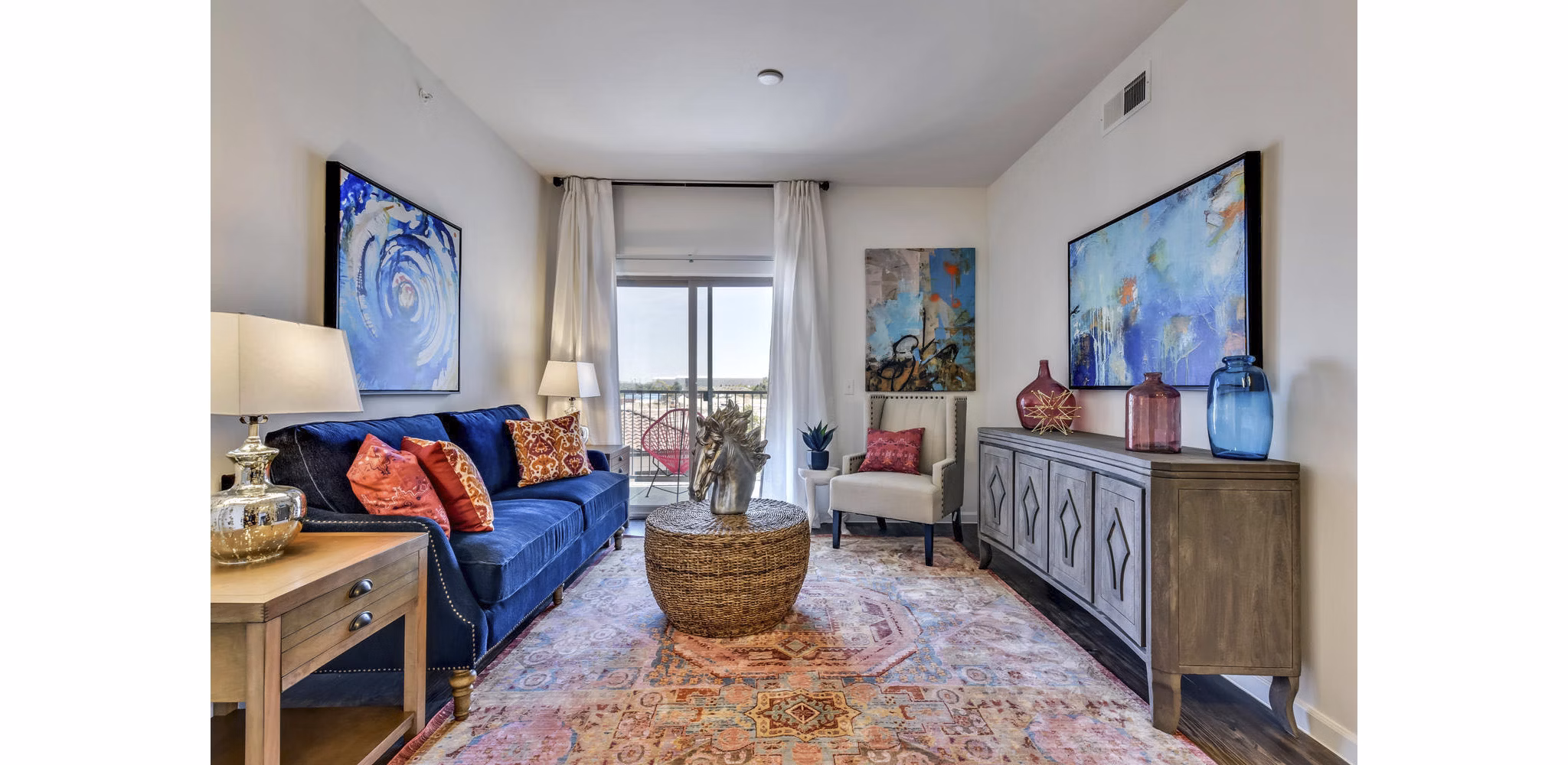 living room at Ambrosio Apartments