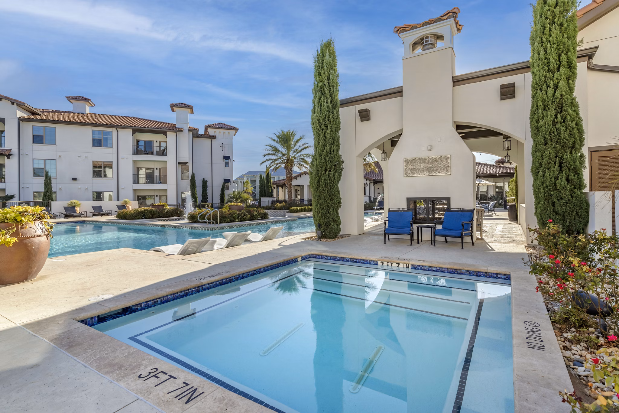 pool at Ambrosio Apartments