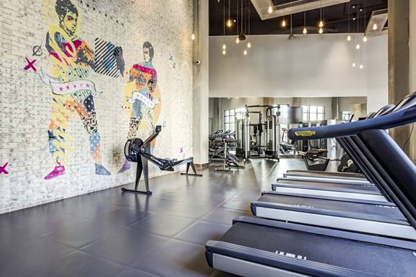 fitness center at Novel NoDa