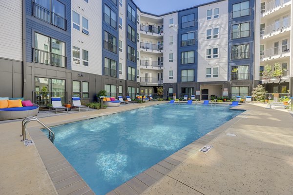 pool at 30Six NoDa Apartments