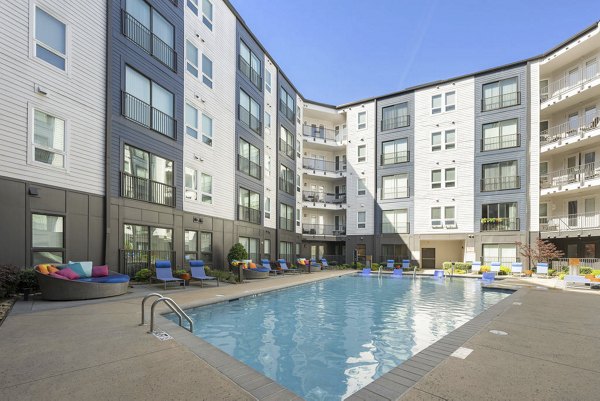 pool at 30Six NoDa Apartments