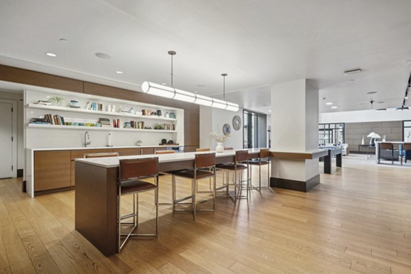 clubhouse at The Alexander Apartments 