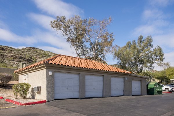 Secure, spacious garages at Avana at the Pointe Apartments offering convenient parking solutions for residents