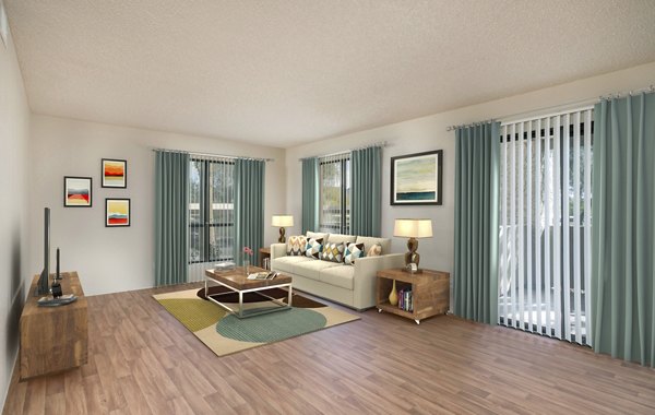 Living Room at Avana at the Pointe Apartments