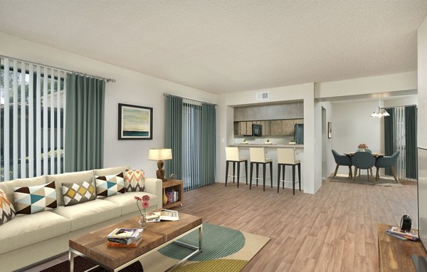 Living Room at Avana at the Pointe Apartments