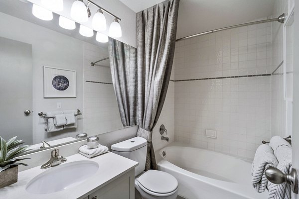 bathroom at Alvista Trailside Apartments                                             