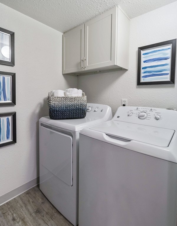 laundry room at Alvista Trailside Apartments                                                  