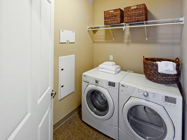 laundry room at Jory Trail Apartments