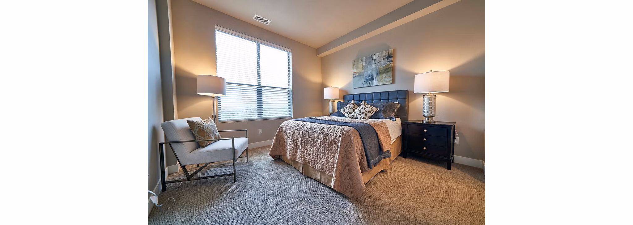 bedroom at Muse Apartments