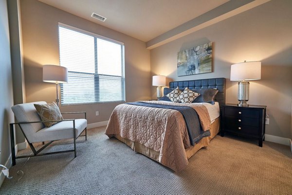 bedroom at Muse Apartments