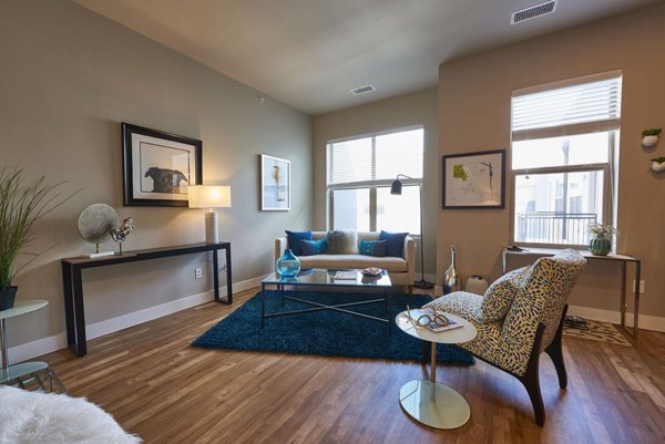 bedroom at Muse Apartments