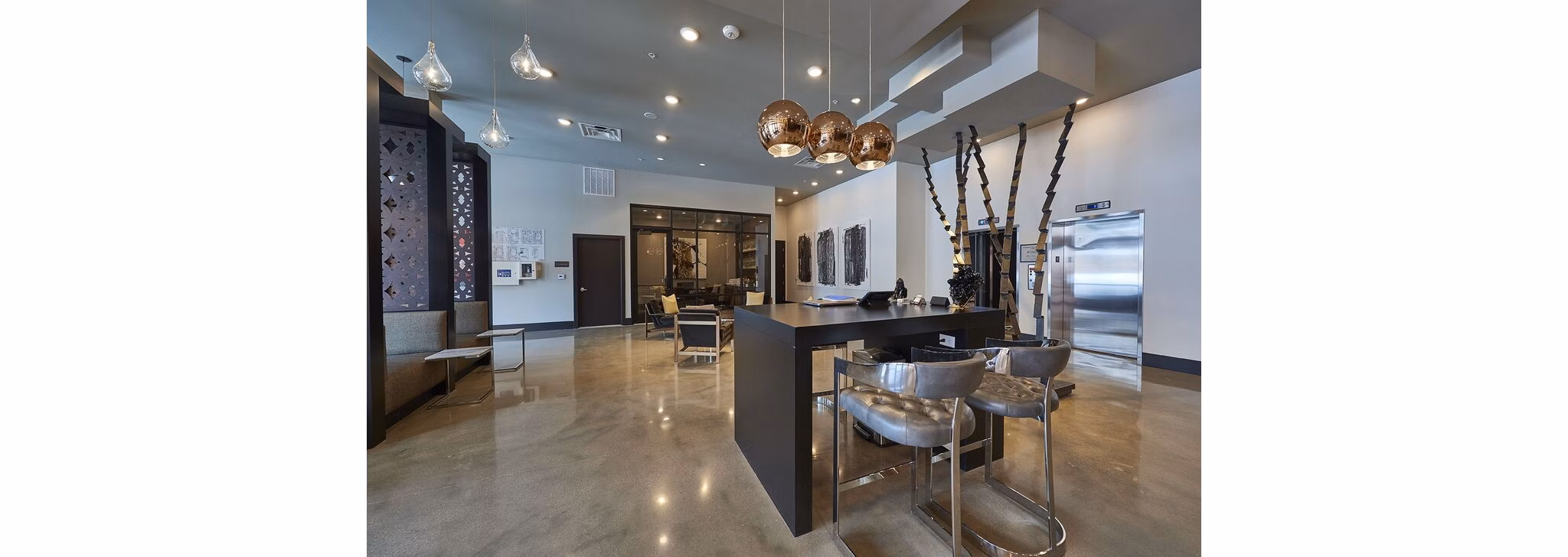 clubhouse at Muse Apartments