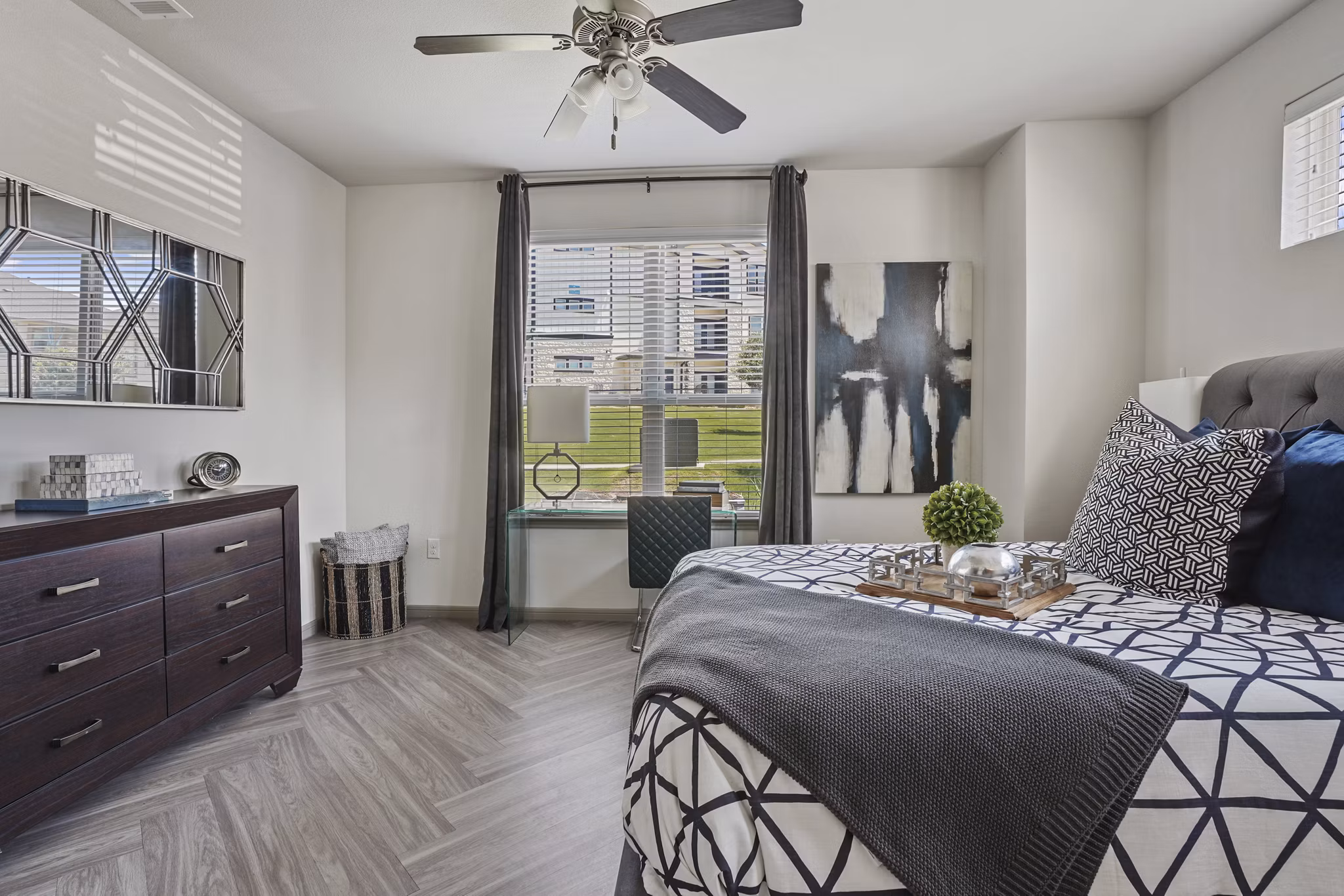 bedroom at Enclave Falcon Pointe Apartments