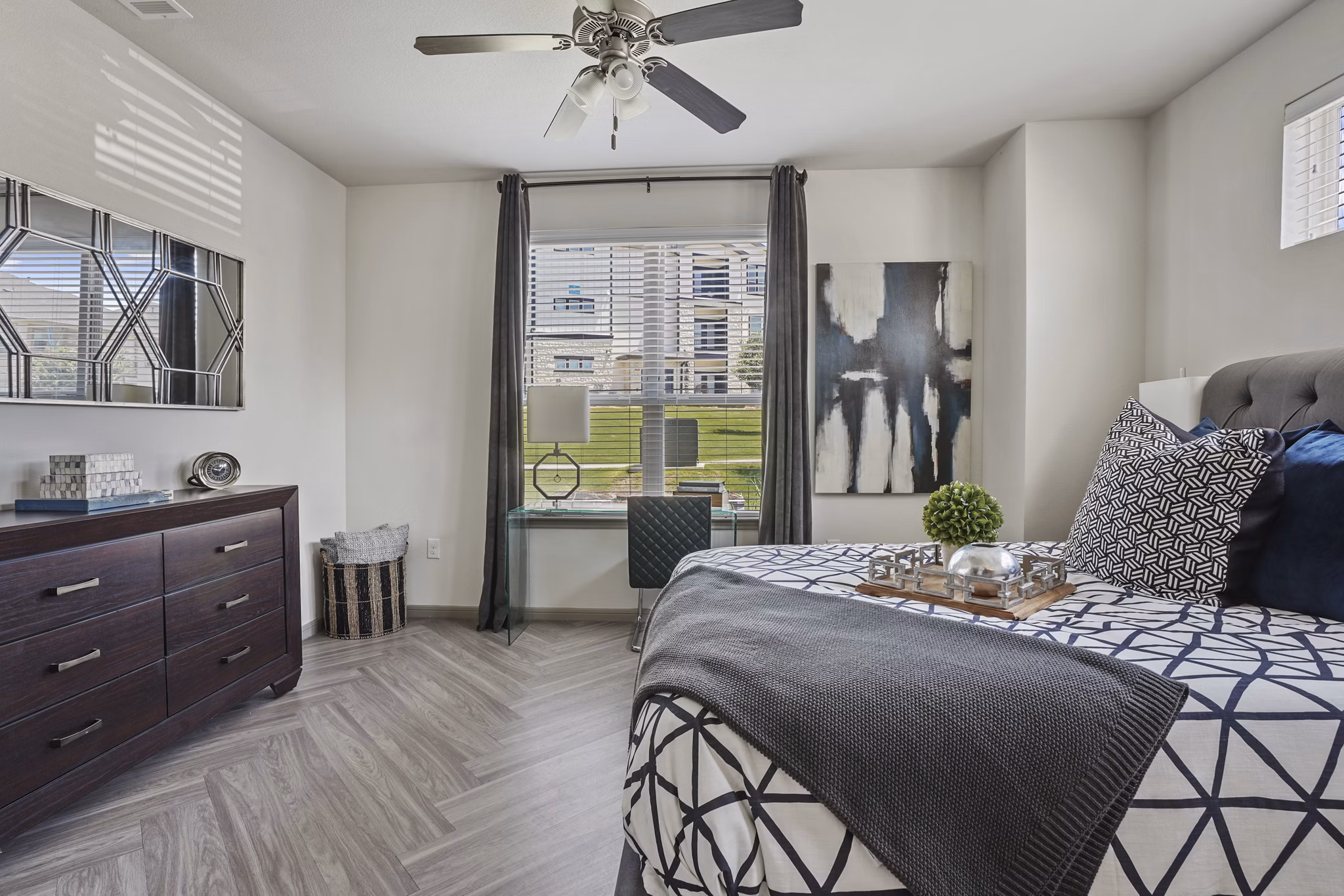 bedroom at Enclave Falcon Pointe Apartments