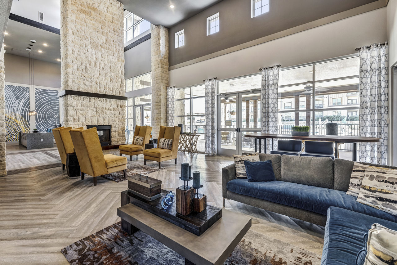 Lobby at Enclave Falcon Pointe Apartments (4 of 4)