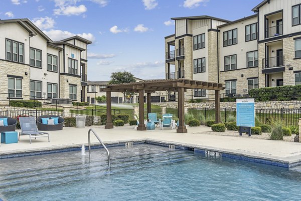 pool at Enclave Falcon Pointe Apartments