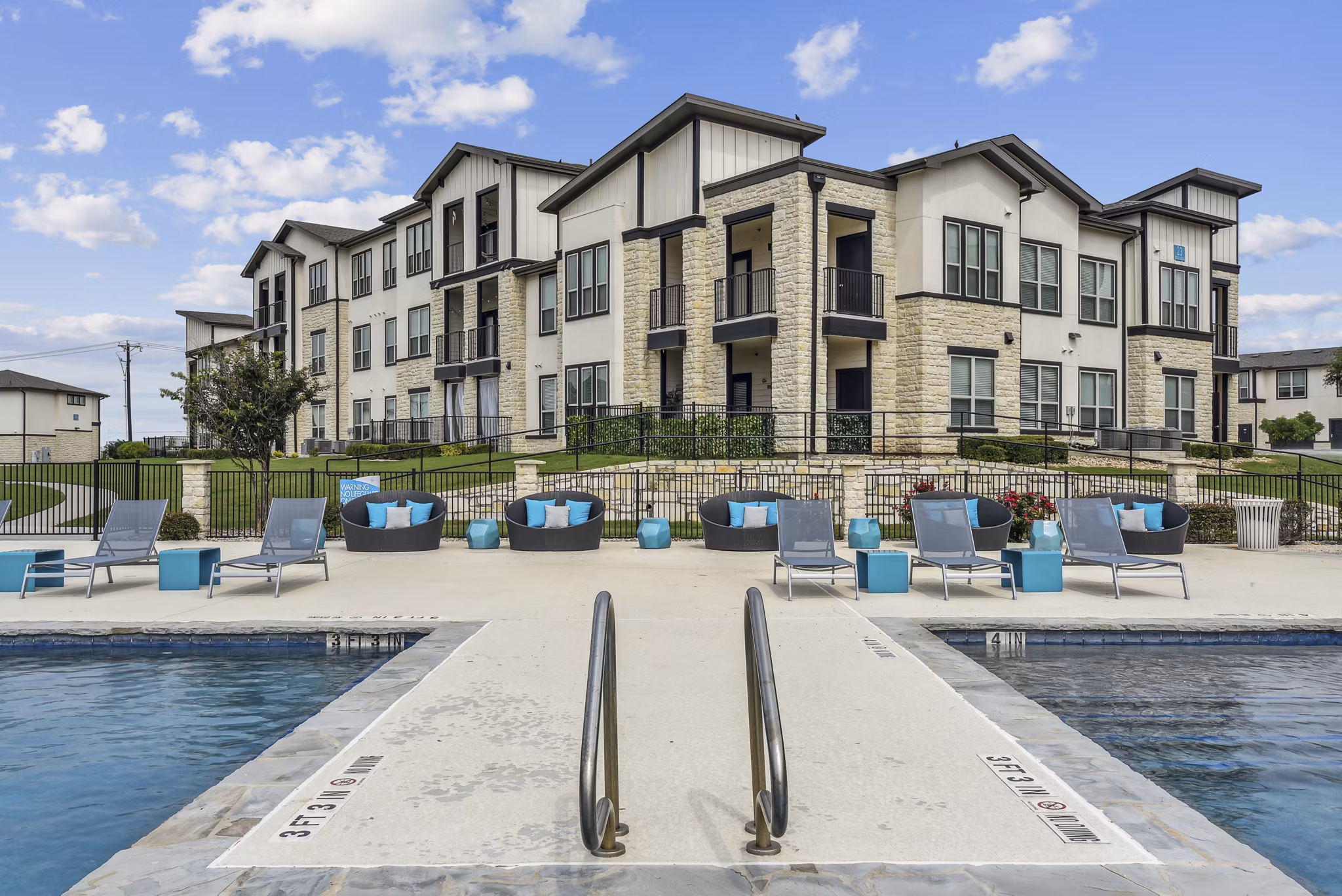 pool at Enclave Falcon Pointe Apartments