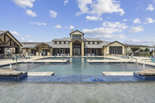 pool at Enclave Falcon Pointe Apartments