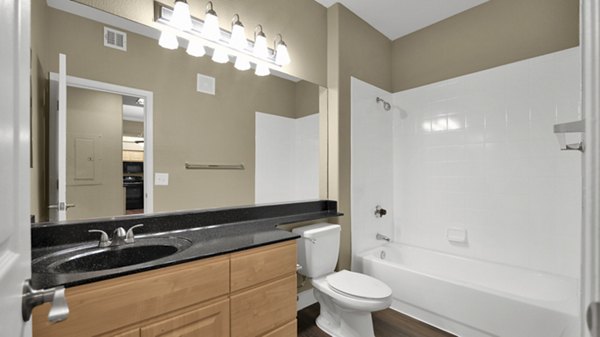 bathroom at Santa Rosa Apartments