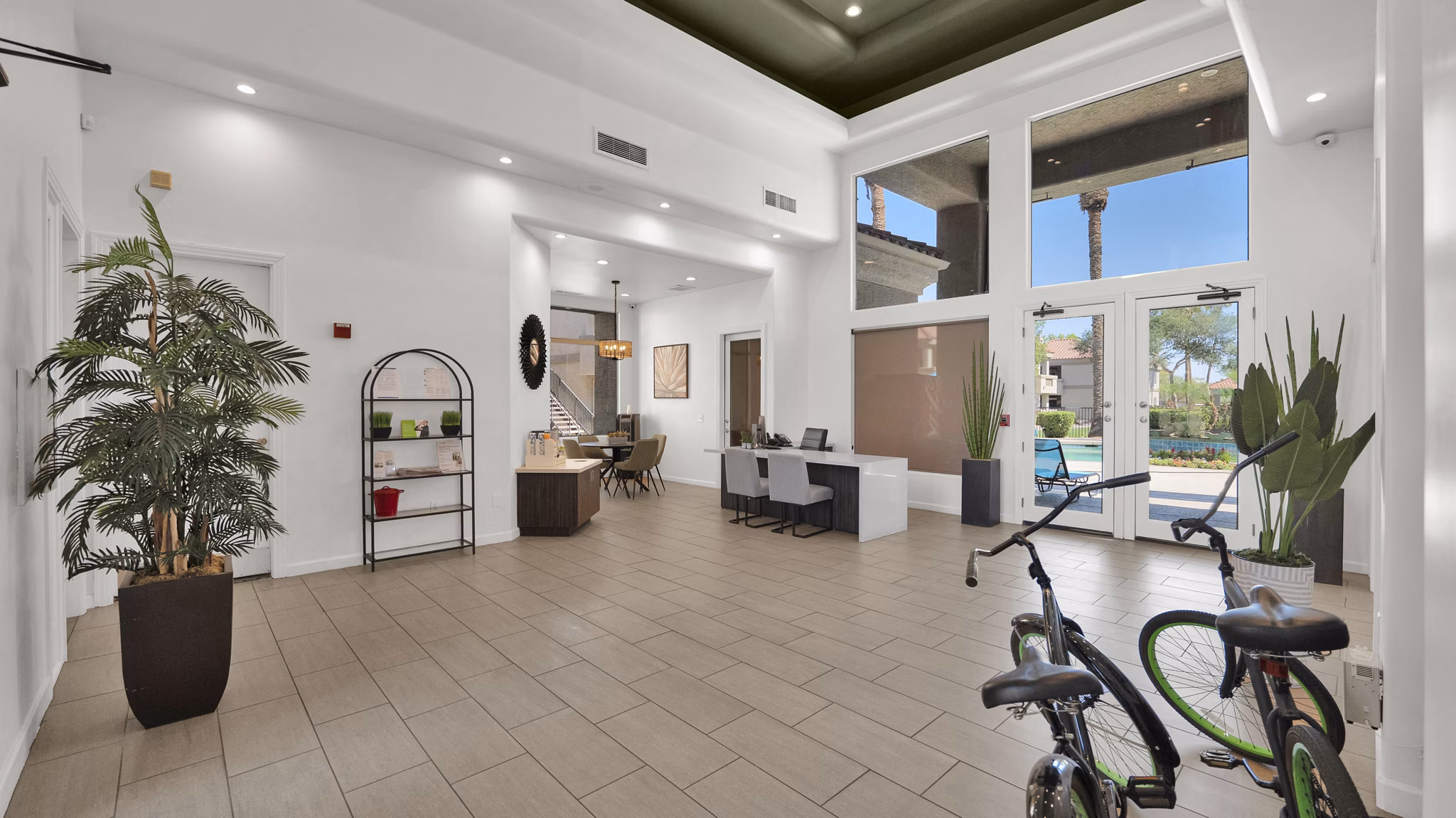 clubhouse at Santa Rosa Apartments