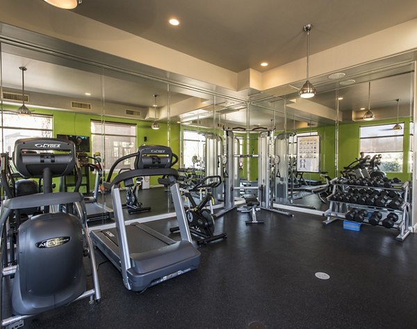 fitness center at Santa Rosa Apartments