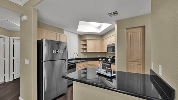 kitchen at Santa Rosa Apartments