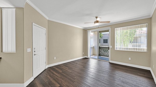 living room at Santa Rosa Apartments